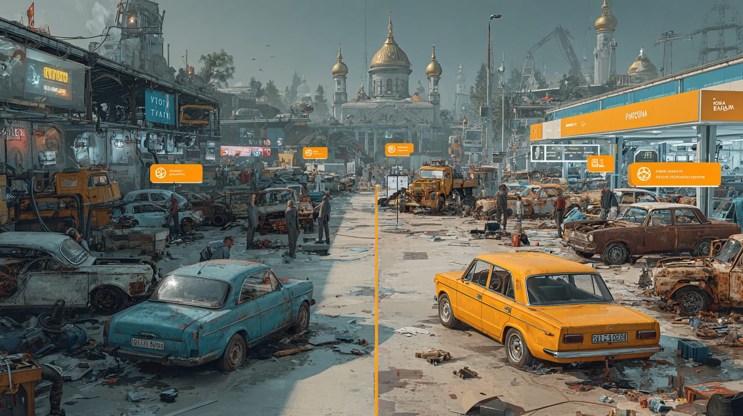 Сравнение альтернатив выкупа автомобиля на запчасти в Санкт-Петербурге