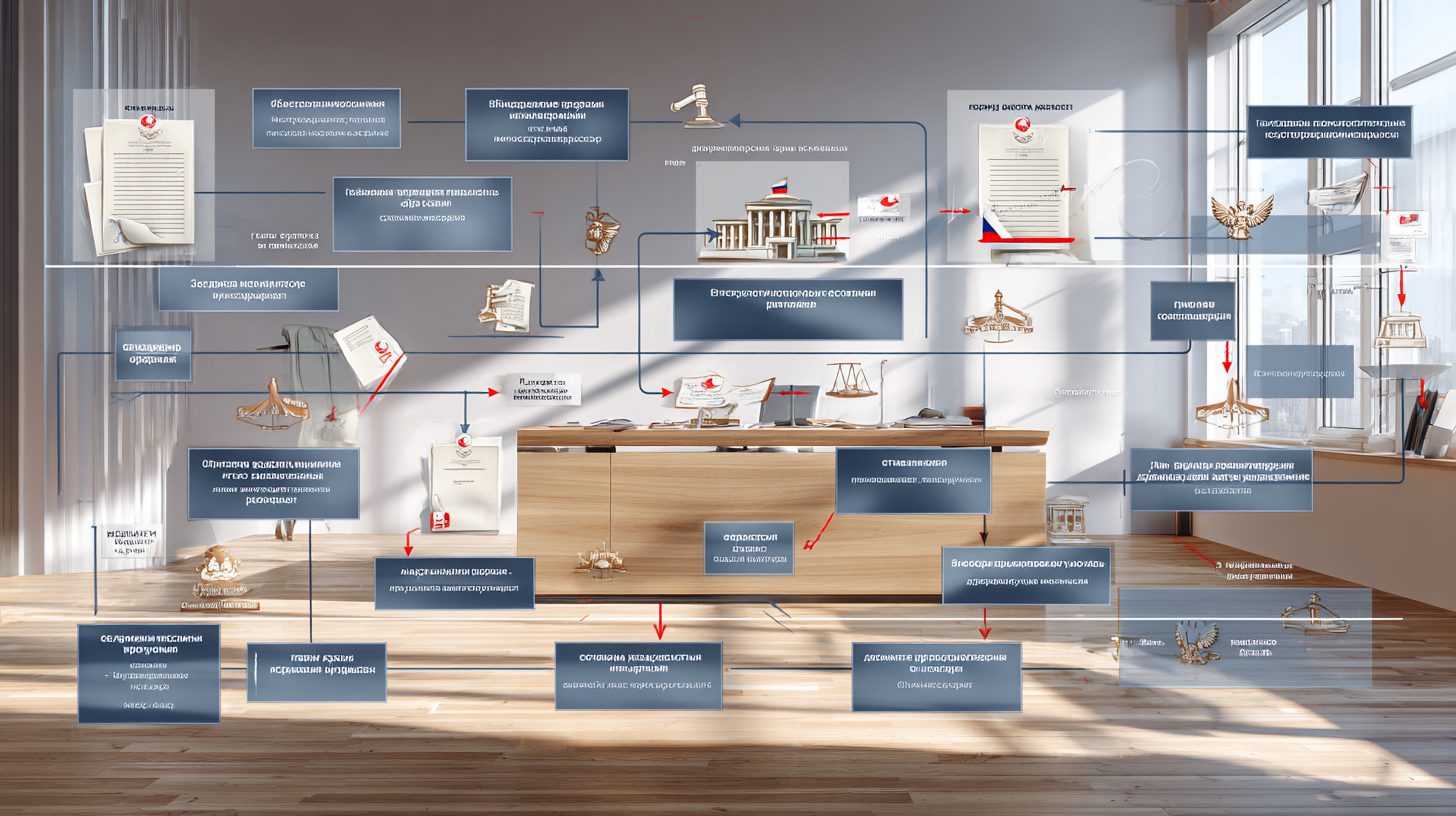 Схема действий при нарушении патента в России