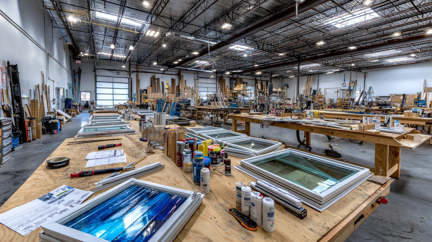 Строительные товары для окон в установке