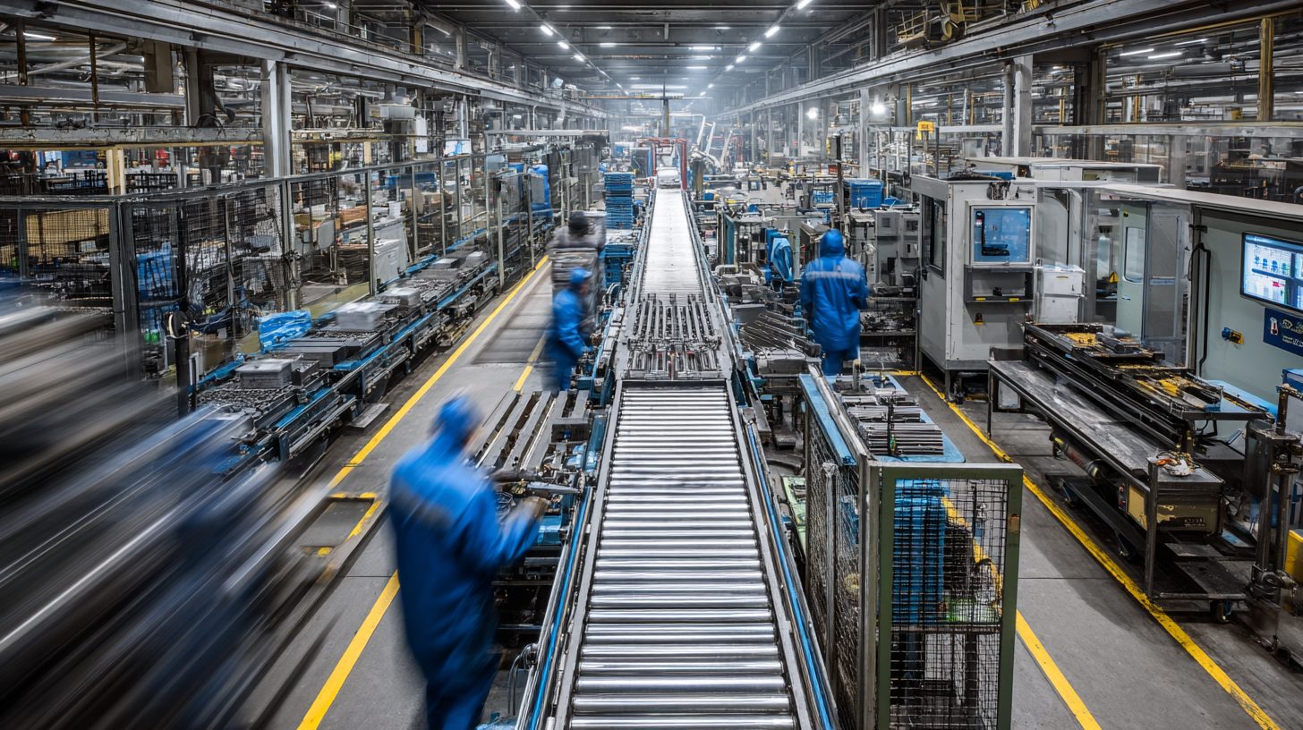 Применение бесштокового пневмоцилиндра на российском конвейере