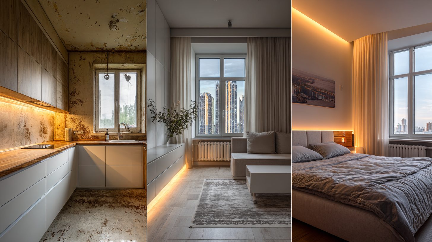 Примеры реальных кейсов ремонта квартир в Москве