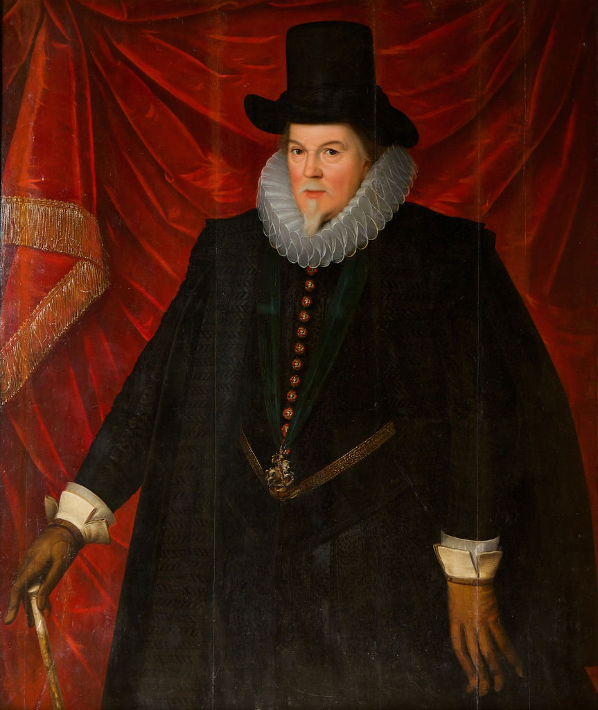 27 Circle of Marcus Gheeraerts the Younger, (1561-1636). Portrait of Thomas, 1st Earl of Exeter (1542-1622),.jpg