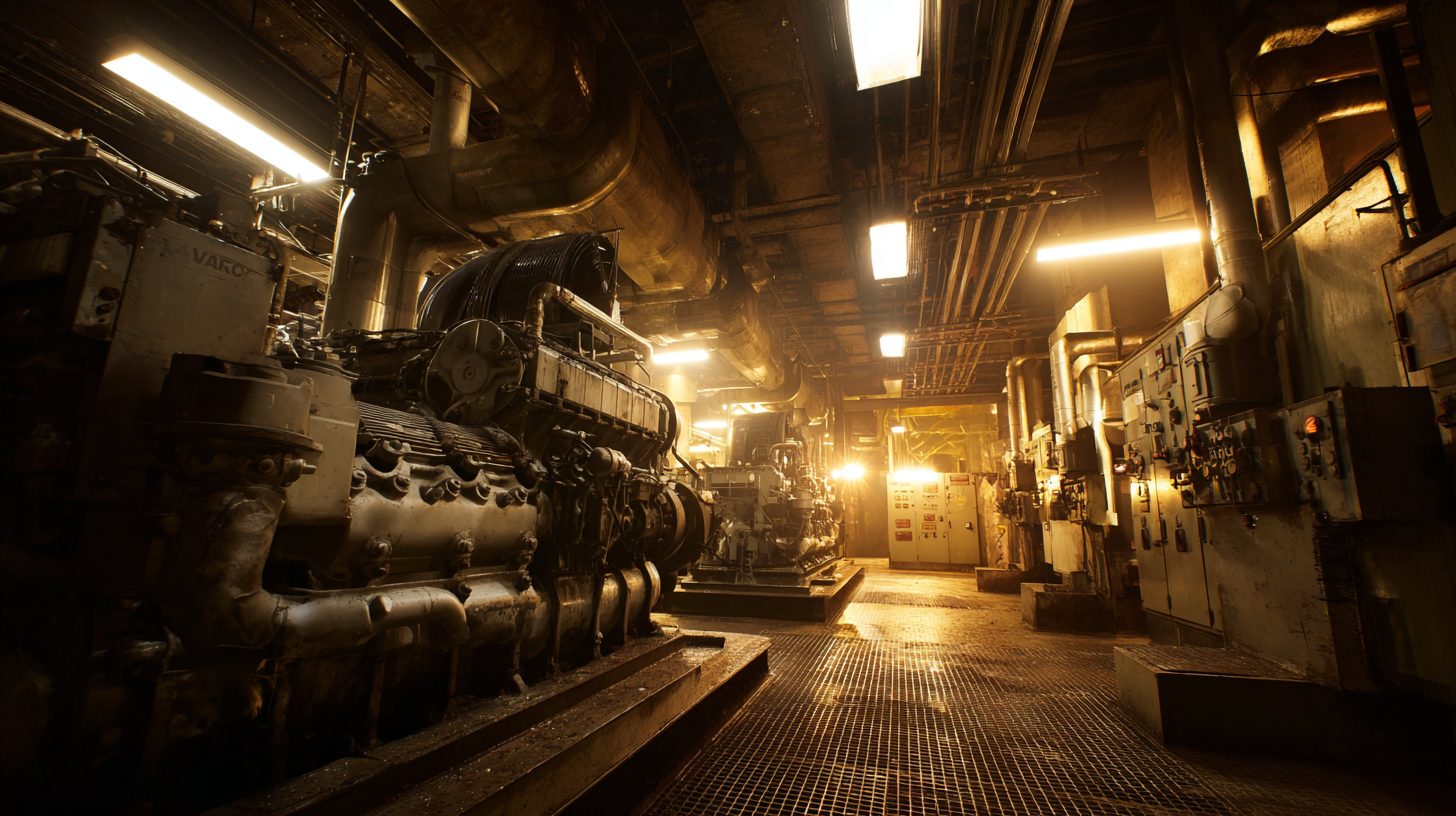 Двигатель Volvo для дизельной электростанции 500 кВт в эксплуатации