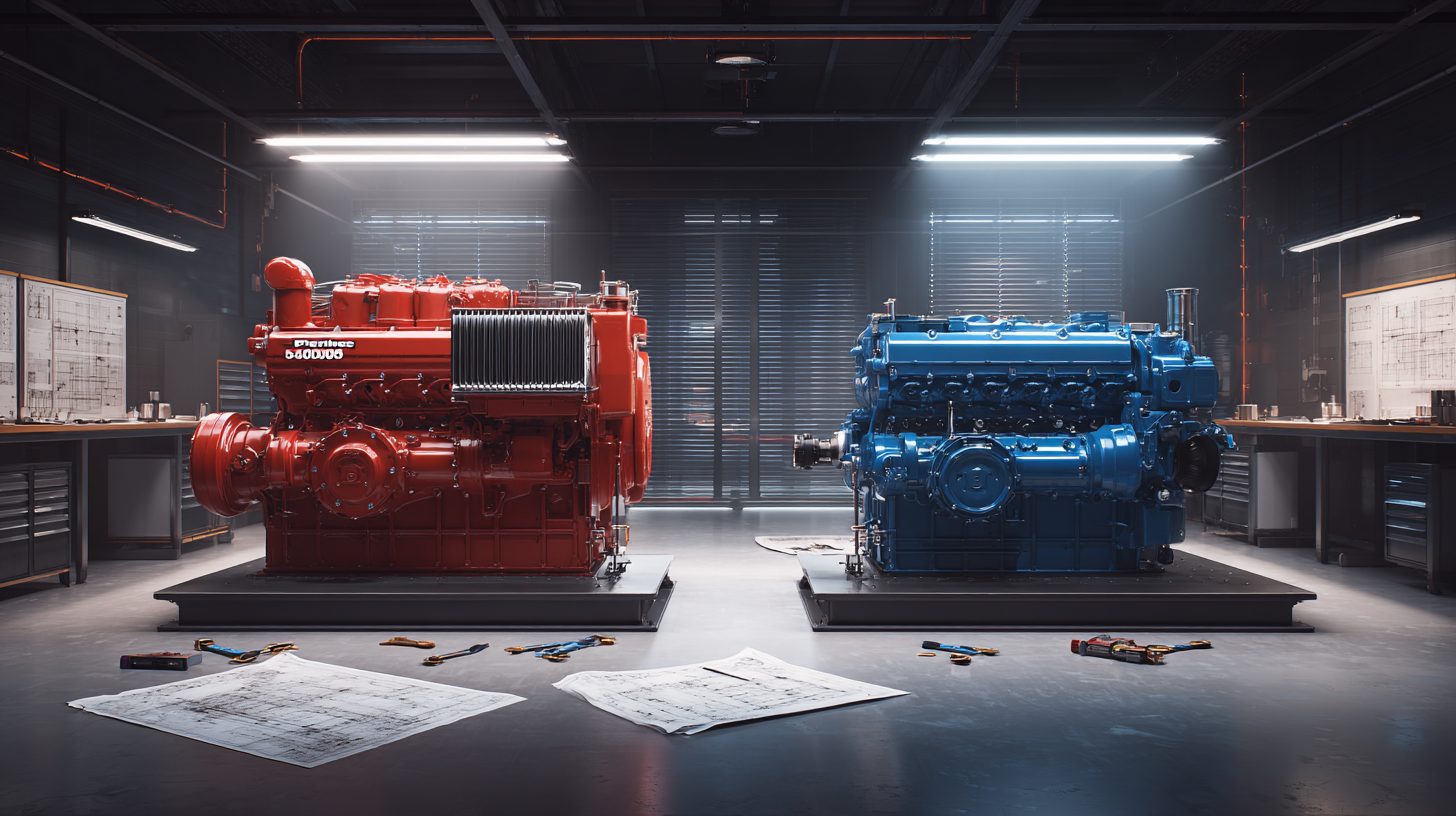 Сравнение двигателей для ДЭС 500 кВт от Perkins и Doosan