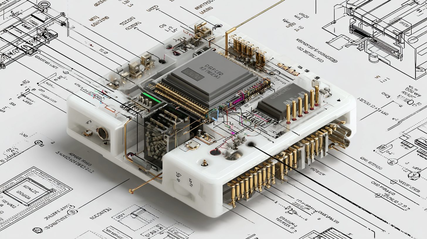 Диаграмма USB-интерфейса с микросхемой