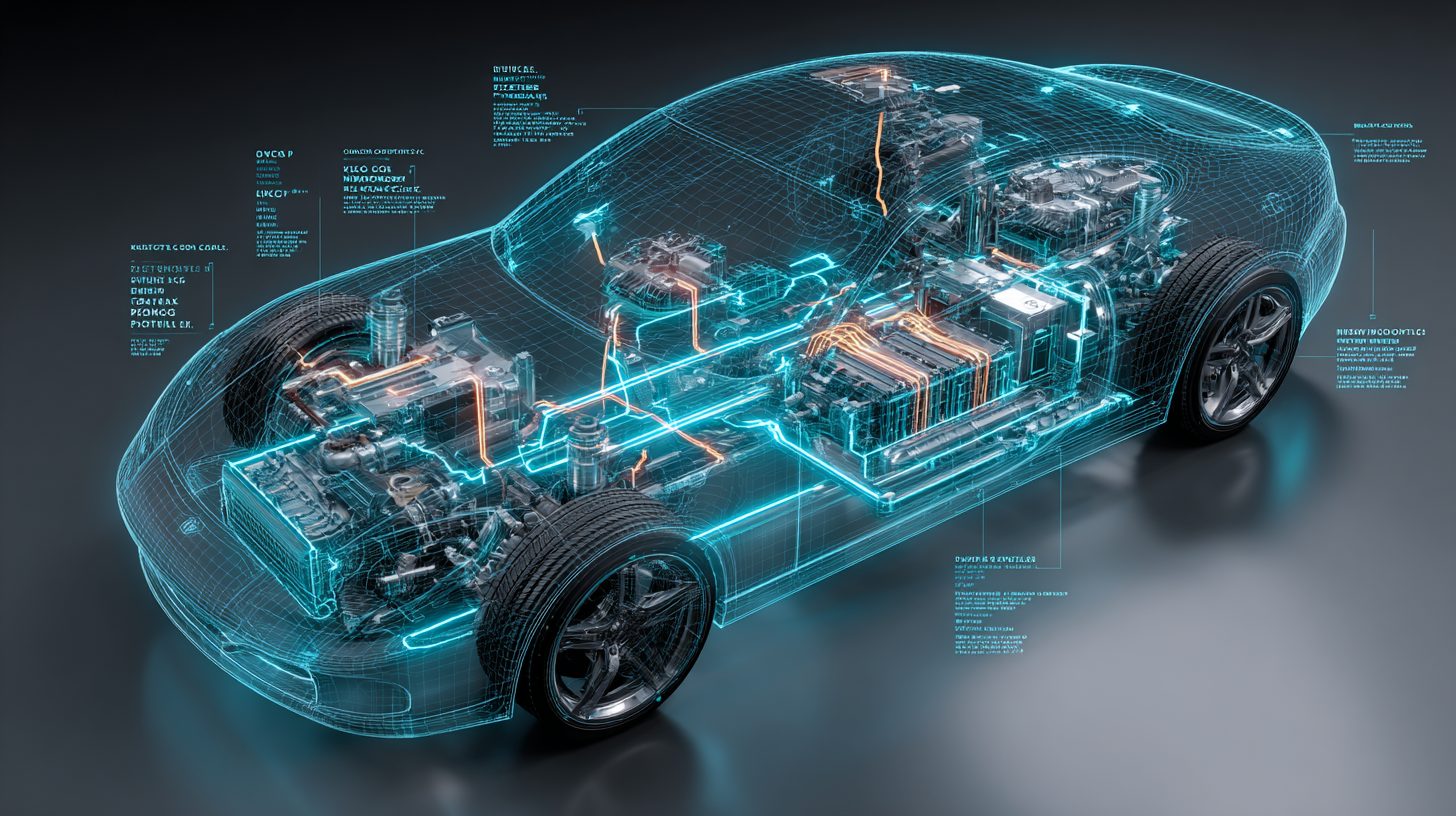 Схема управления электропитанием в современном автомобиле