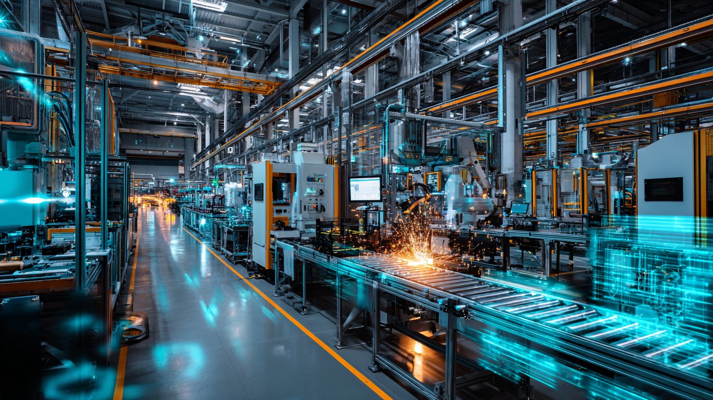 Пример применения UART в системе автоматизации производства