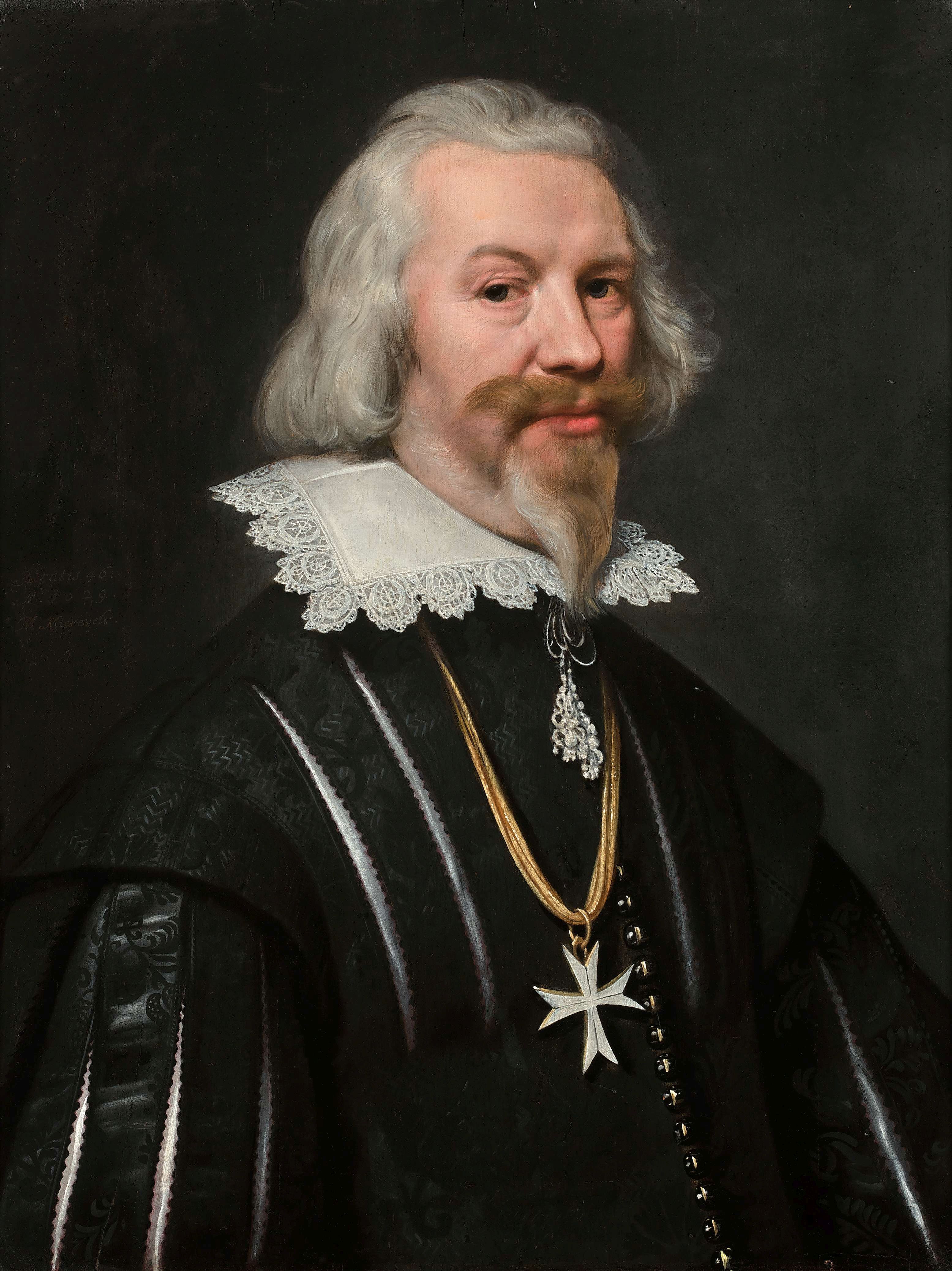 17Michiel Jansz. van MIEREVELT Delft, 1567 - 1641-Portrait d'un chevalier de l'ordre de Malte.jpg