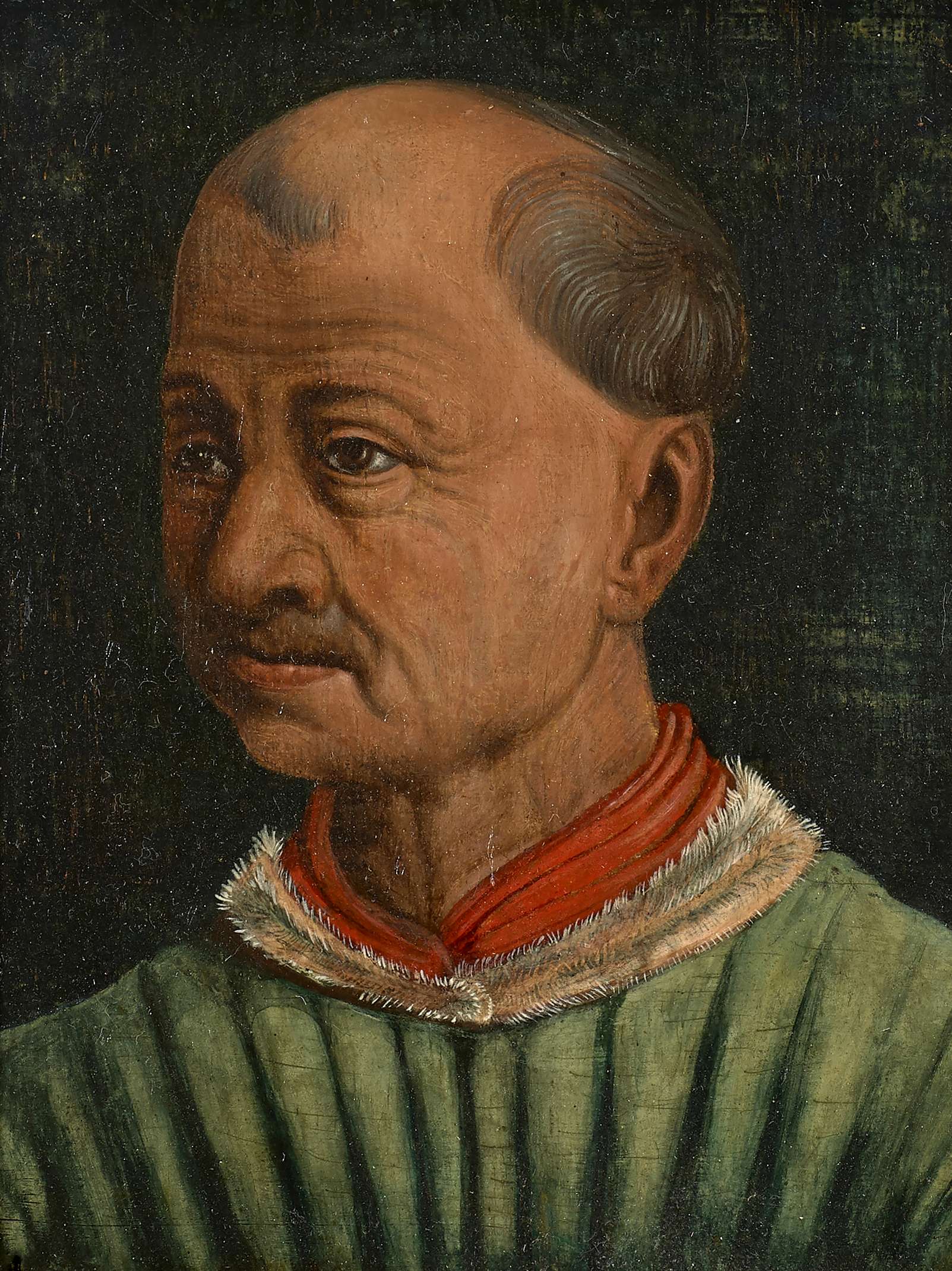 14Ecole fran?aise vers 1500-Portrait d'homme au pourpoint vert.jpg