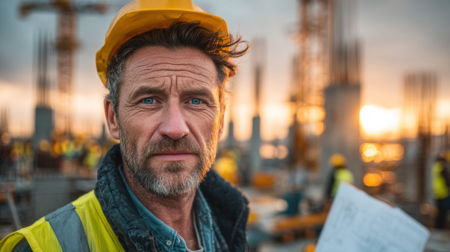 Дмитрий Козлов — портрет инженера на фоне строительной площадки в Самаре