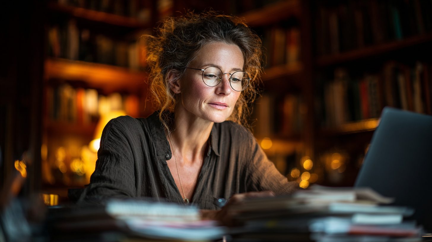 Эксперт за работой над переводом медицинских документов