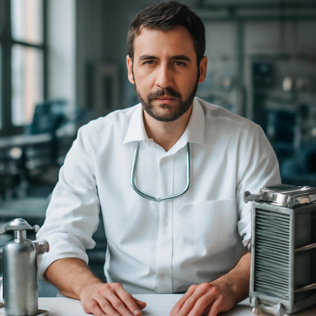 Дмитрий Козлов — портрет инженера-теплотехника в профессиональной обстановке