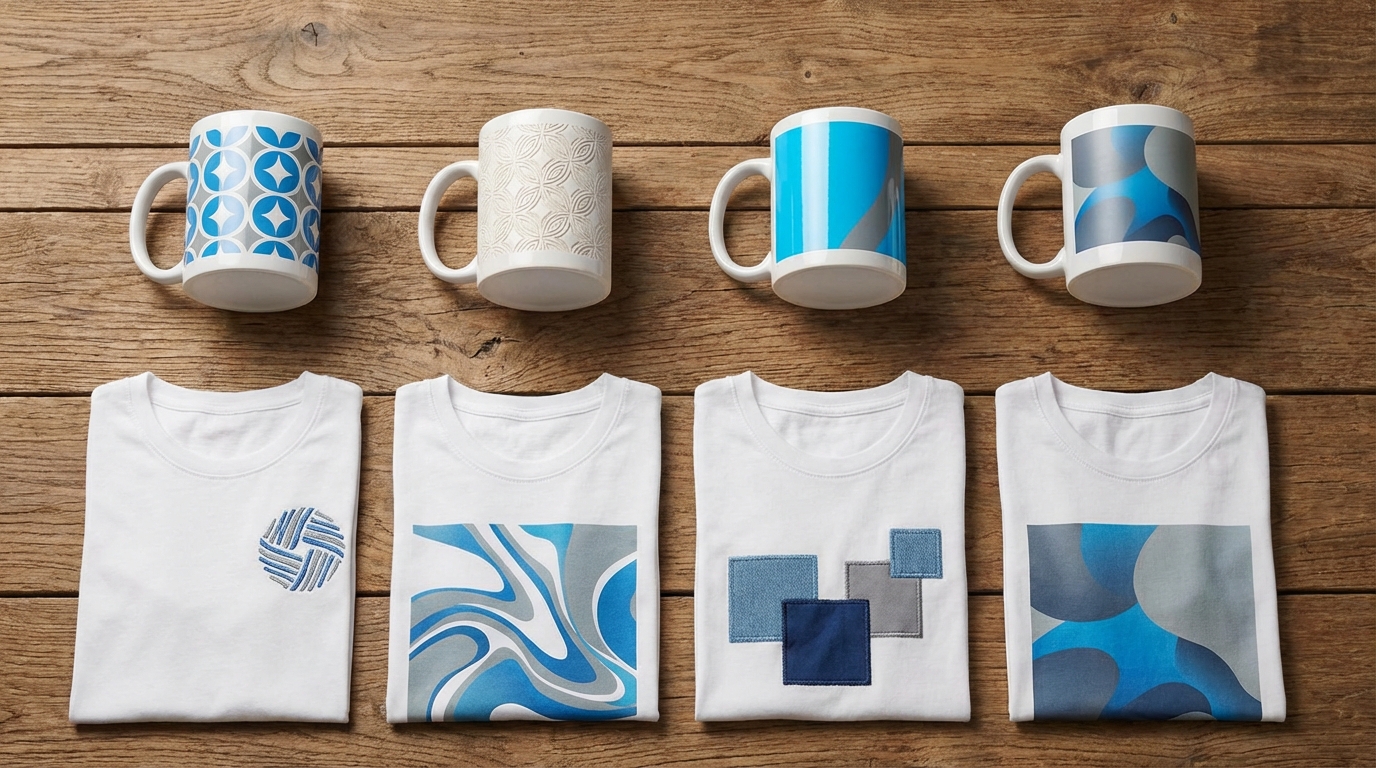 Сравнение методов нанесения брендинга на сувениры