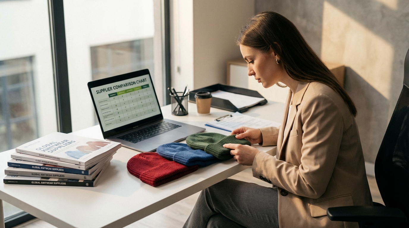 Процесс выбора оптового поставщика шапок Razely