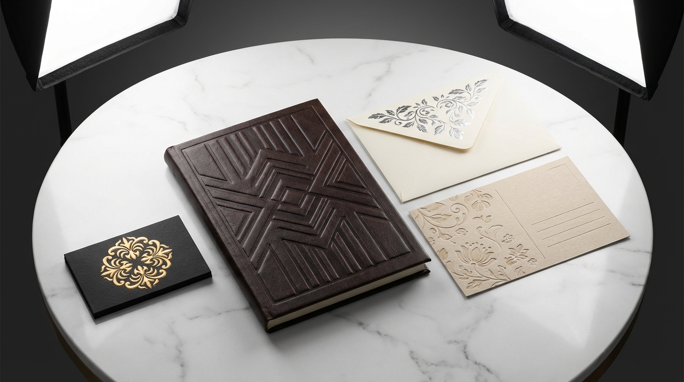 Различные виды тиснения на примерах полиграфической продукции