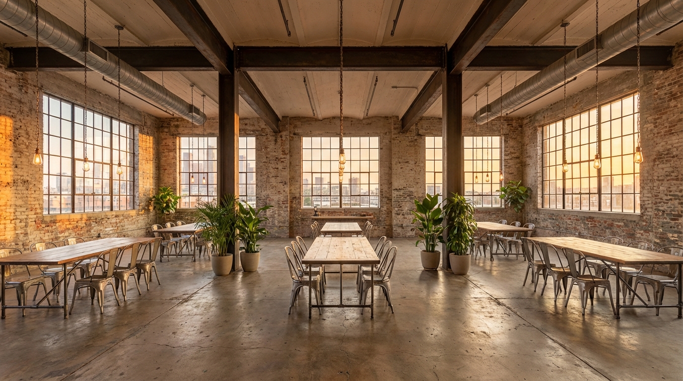 Виртуальный тур по лофт-пространству для мероприятия