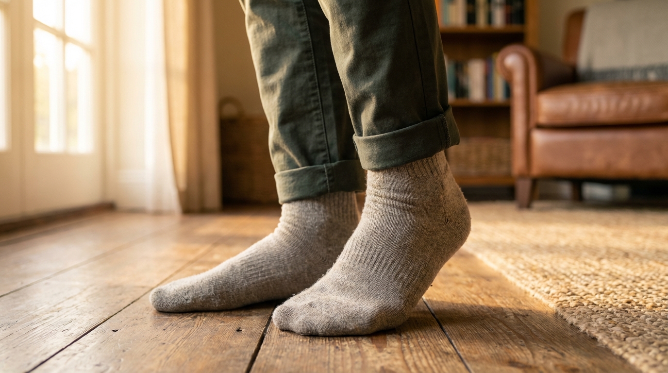 Носки из мериносовой шерсти в повседневной носке
