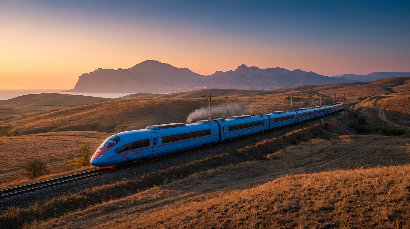 Поезд из Крыма в Санкт-Петербург