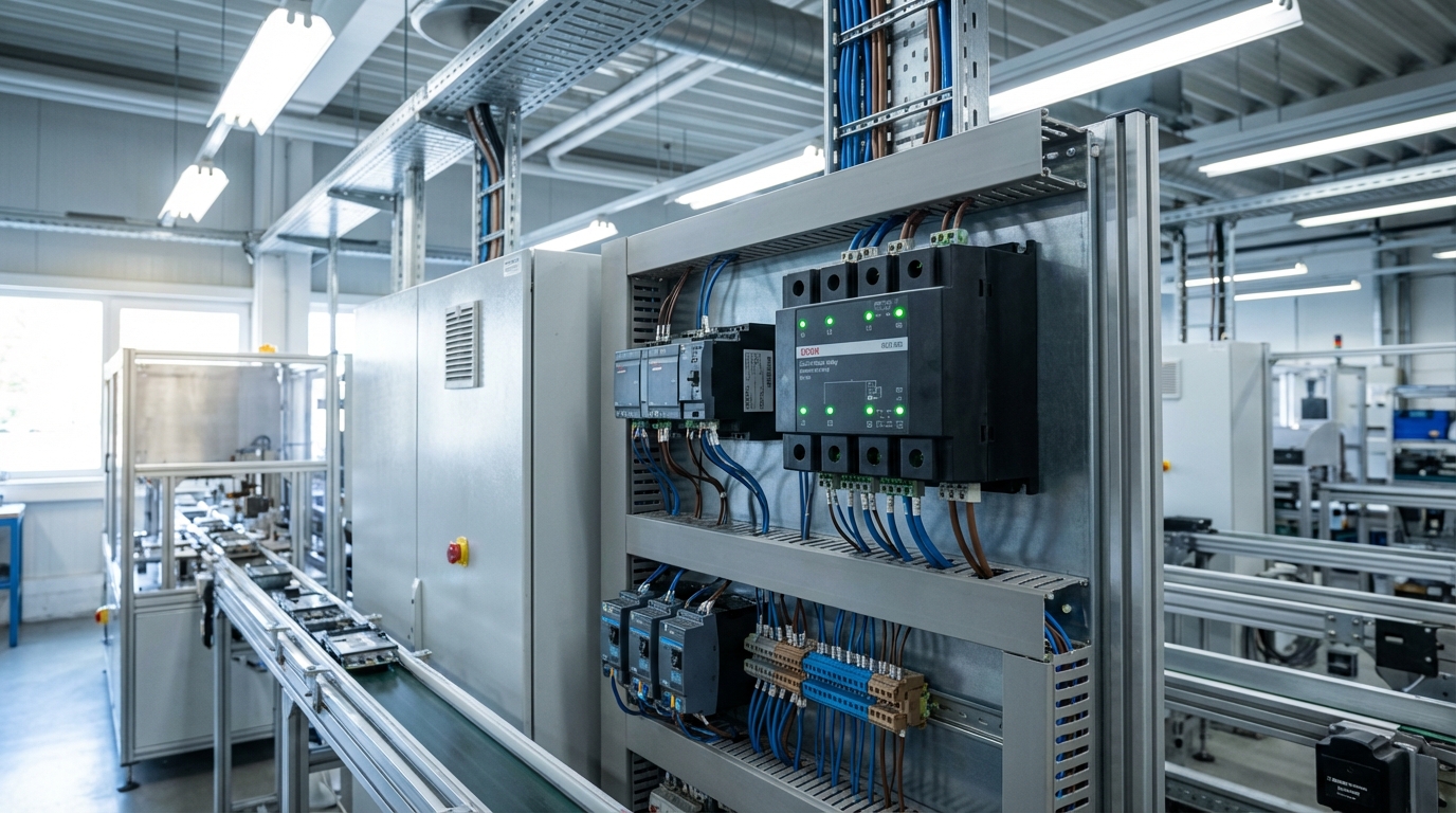 Применение твердотельного реле в промышленной автоматизации
