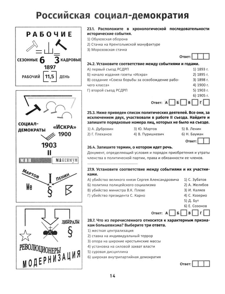 Селеменев С. В. - История России. XIX-XX вв. Карты. Графика. Тесты. От Николая II до Иосифа Сталина (Графический репетитор). - 2020_pic15.jpg