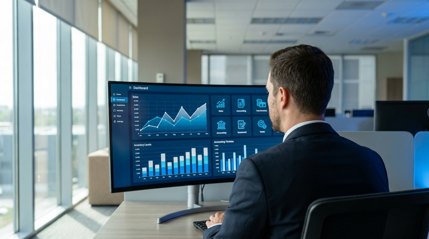 Интерфейс 1С: Управление торговлей с модулями учета