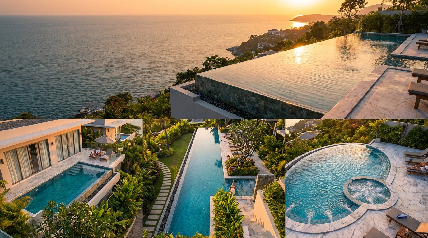 Варианты типов бассейнов для строительства под ключ