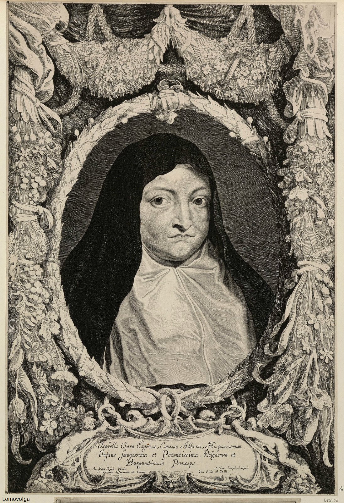 21 After Sir Anthony van Dyck (1599-1641) Isabella C.Eu. (Archduchess of Austria).jpg