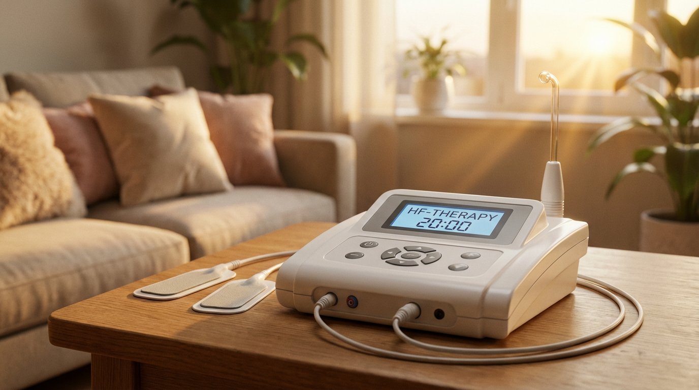 Прибор для домашней физиотерапии с элементами ВЧ-технологий