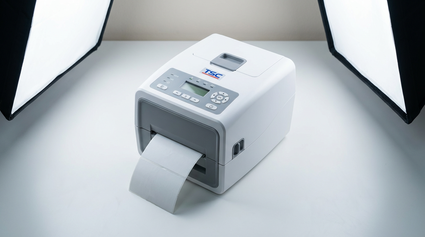 Принтер этикеток TSC TE310 в собранном виде