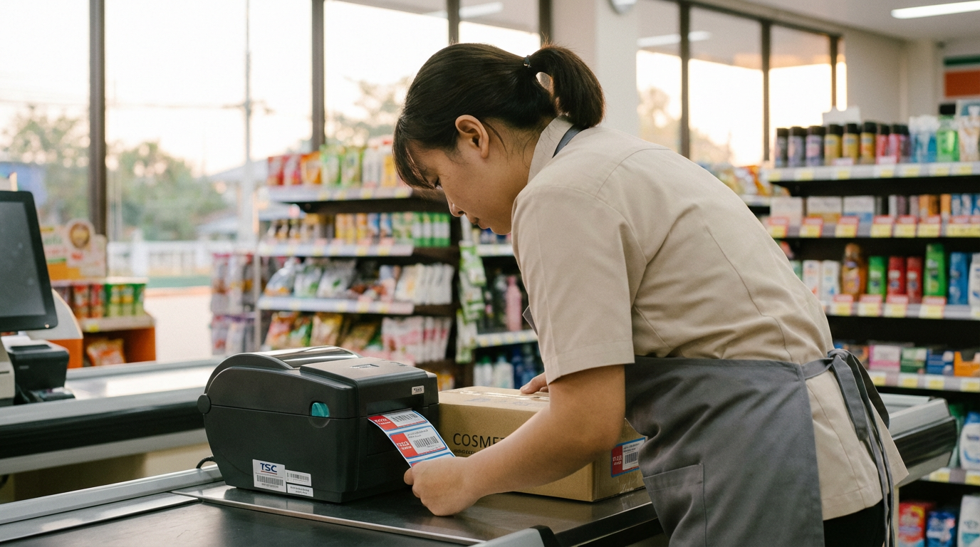 Использование принтера TSC TE310 в розничной торговле для маркировки товаров