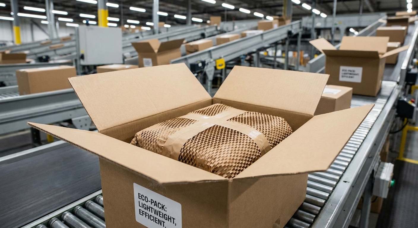 Инвестиции в эффективную упаковку: как сотовая крафт бумага помогает сократить издержки на логистику и фулфилмент