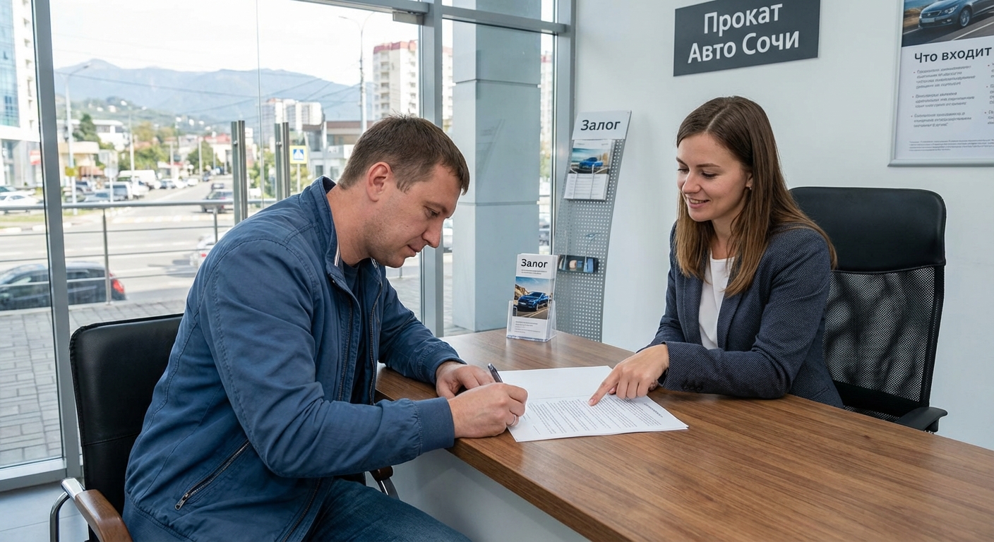 Прокат авто в Сочи посуточно: что входит в стоимость и за что берут залог