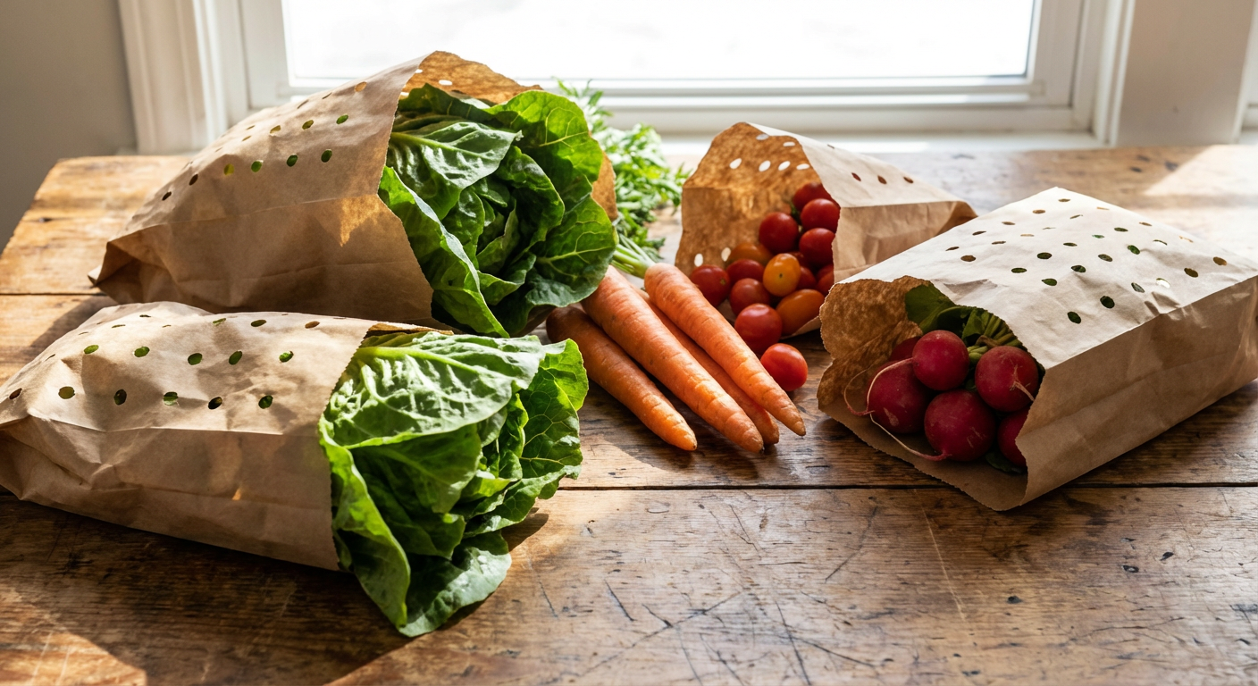 Экологичная упаковка для продуктов питания: почему перфорированная бумага — это тренд здорового образа жизни