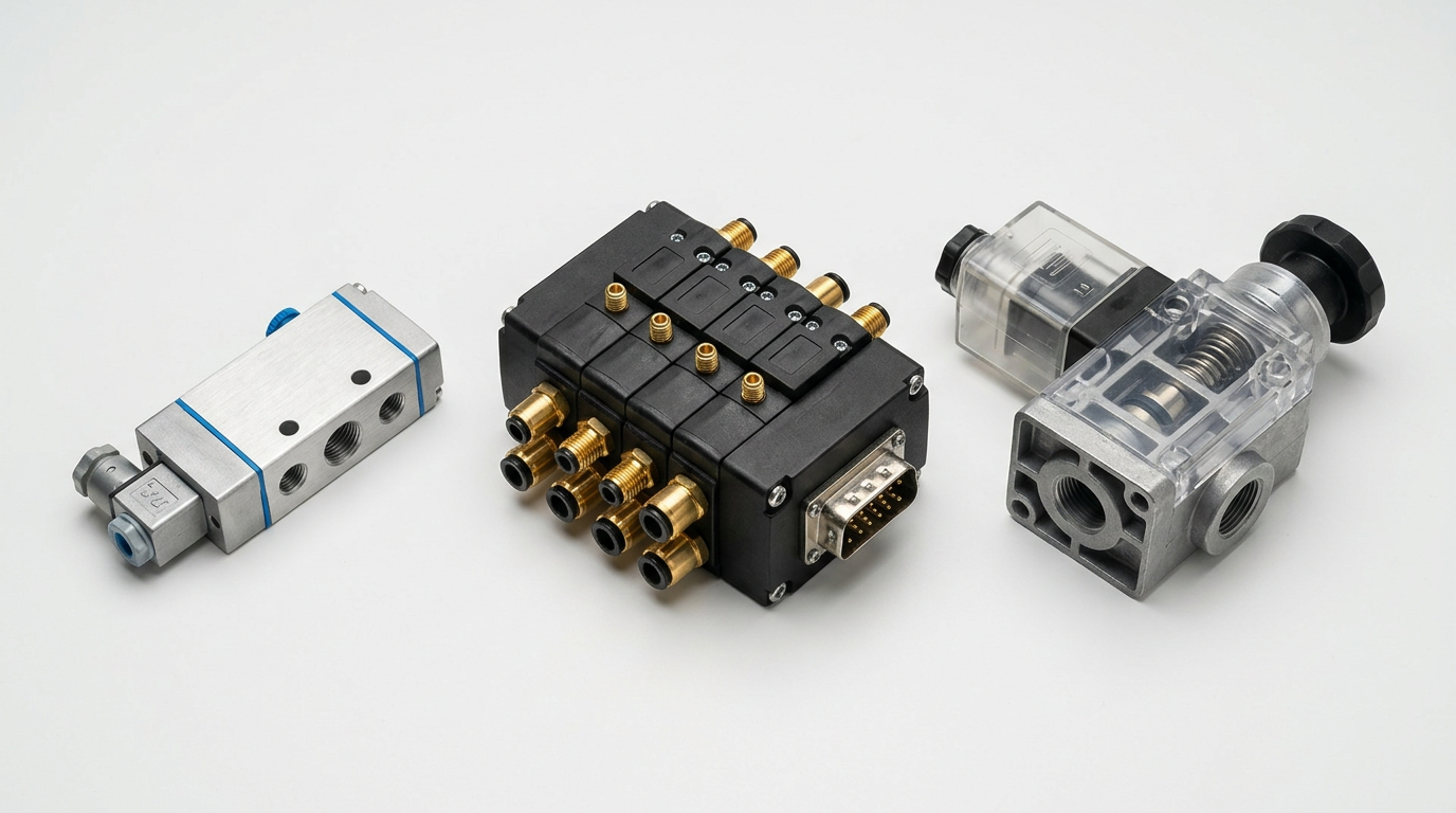 Каталог пневмораспределиелей с примерами моделей