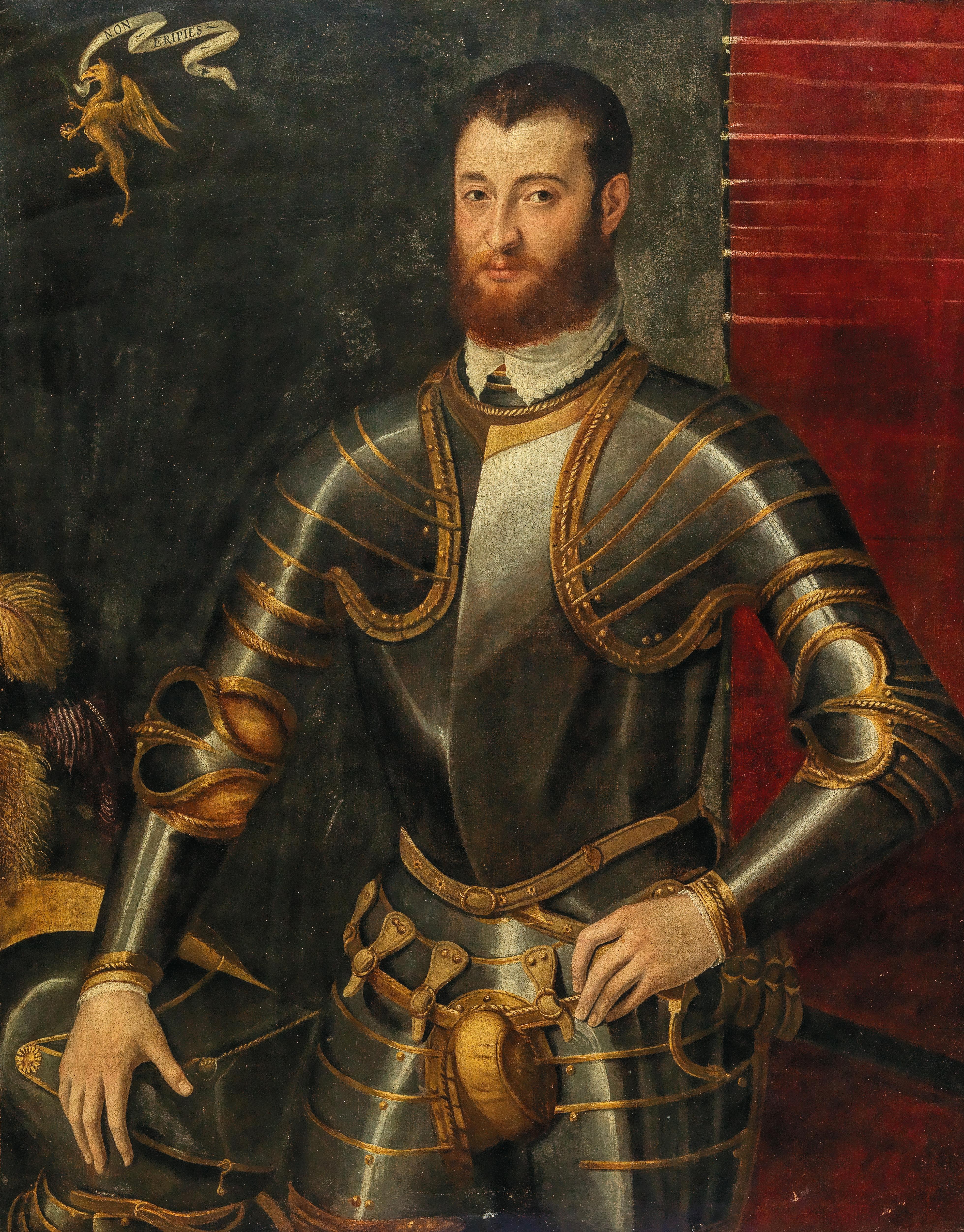 21lombard-school-circa-1550-Portrait of a man in armour, three-quarter length,.jpg