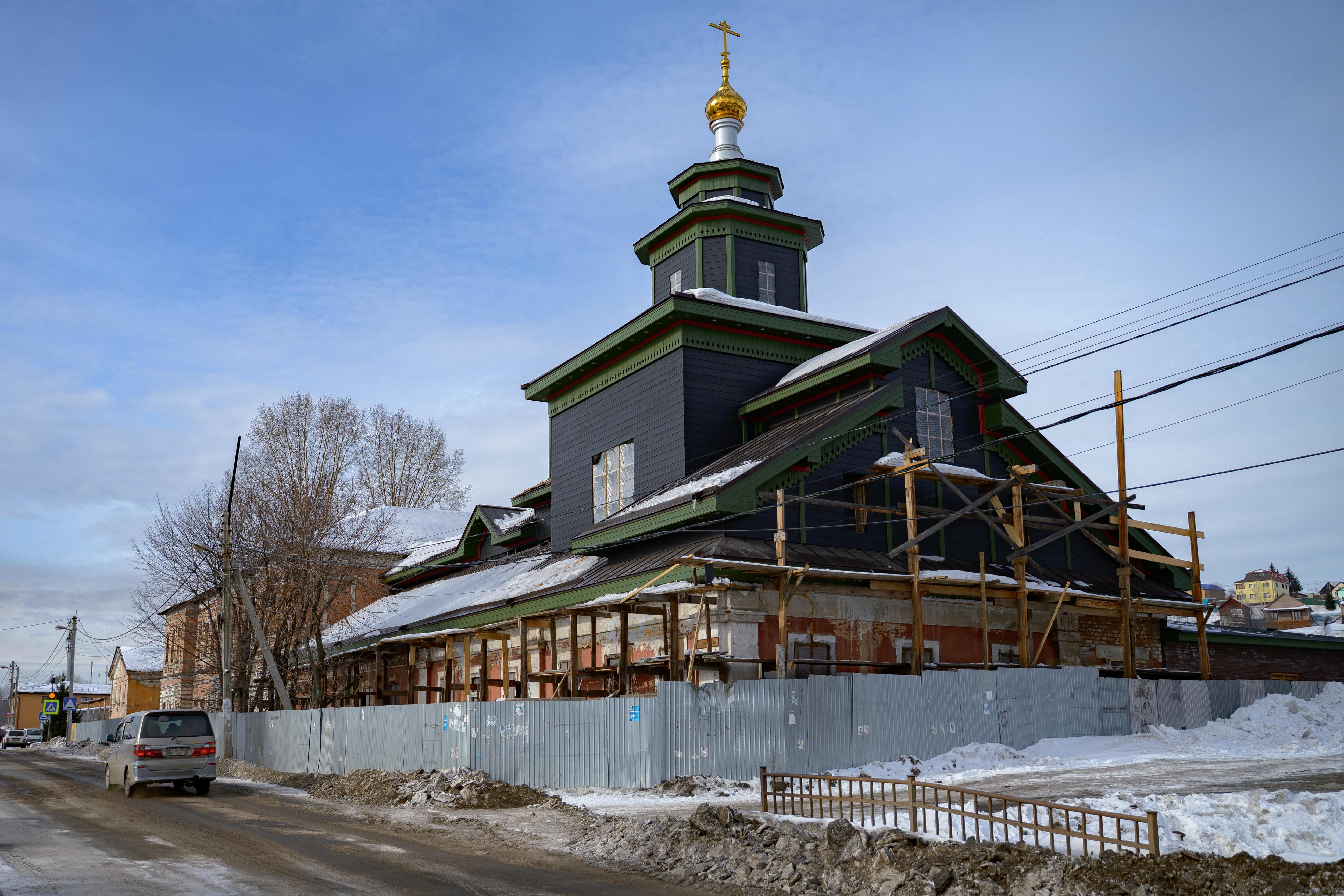 Возрождение мужского монастыря в Иркутске: этапы восстановления за три года