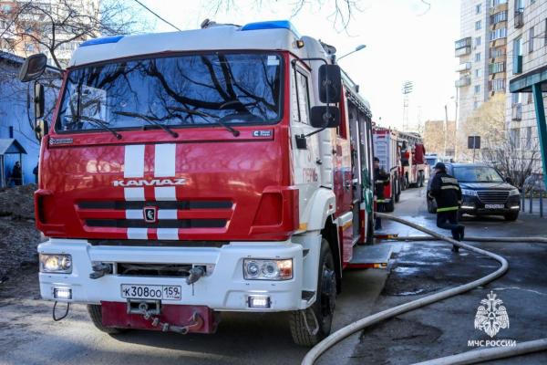 Восемь пожаров за сутки в Пермском крае: один погибший