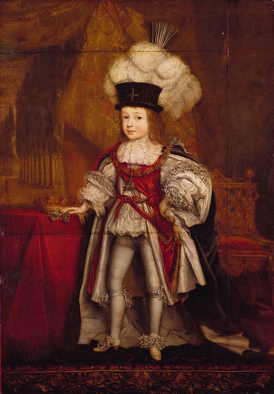55James Stuart (1663-67), Duke of Cambridge (1663-67) James,_Duke_of_Cambridge_-_Wright_1666-7.jpg