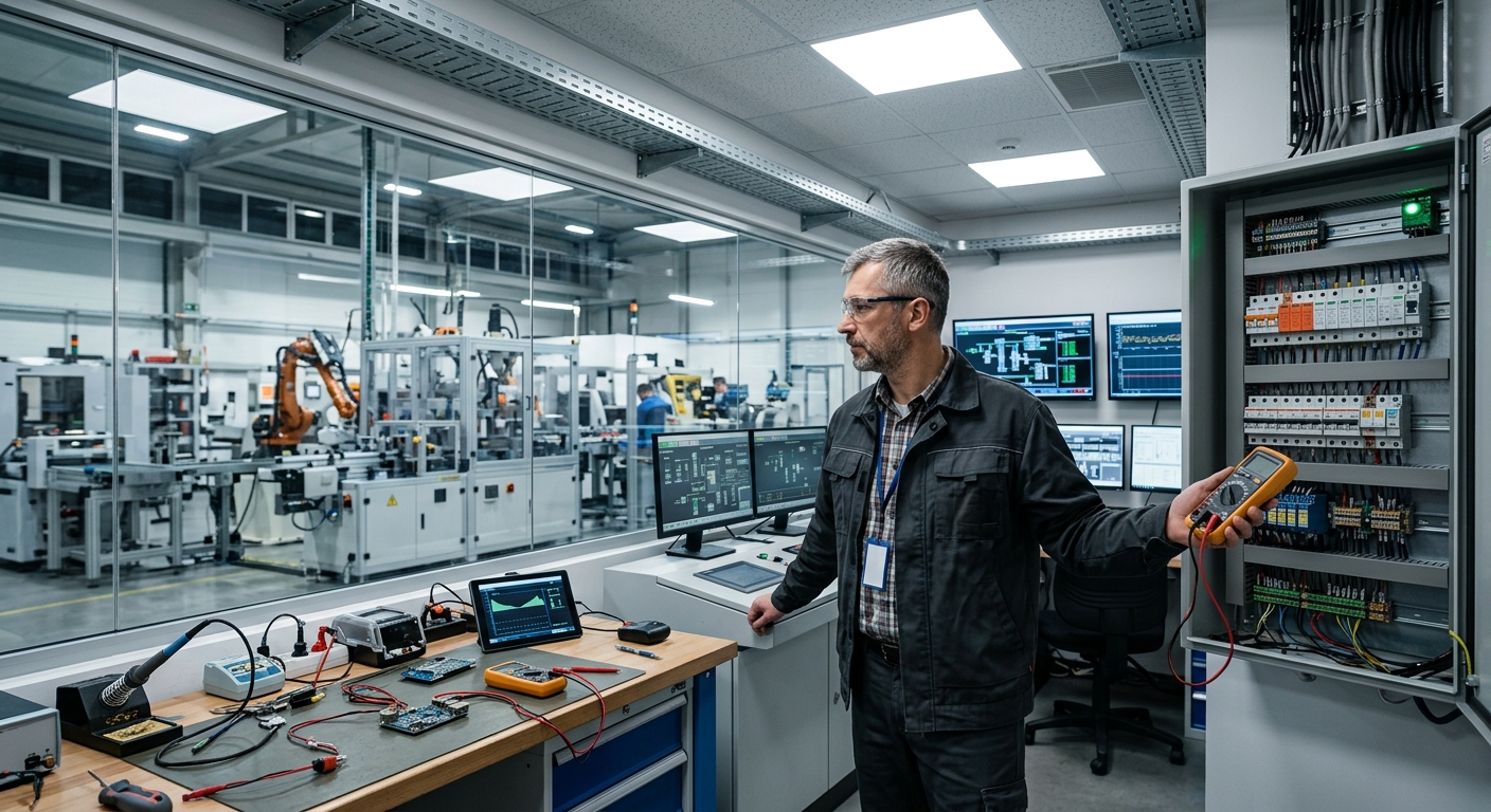 Безопасность автоматических линий в Индустрии 4.0: защита от перенапряжений - смешанная технология