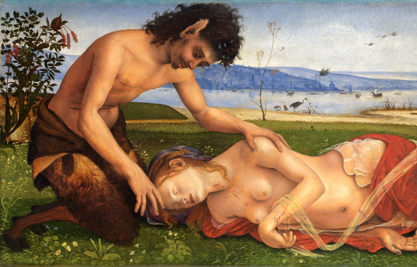29-1500 (ок)_Смерть Прокриды (The Death of Procris)_65 х 188_д.,м._Лондон, Национальная галерея_фрагмент.jpg