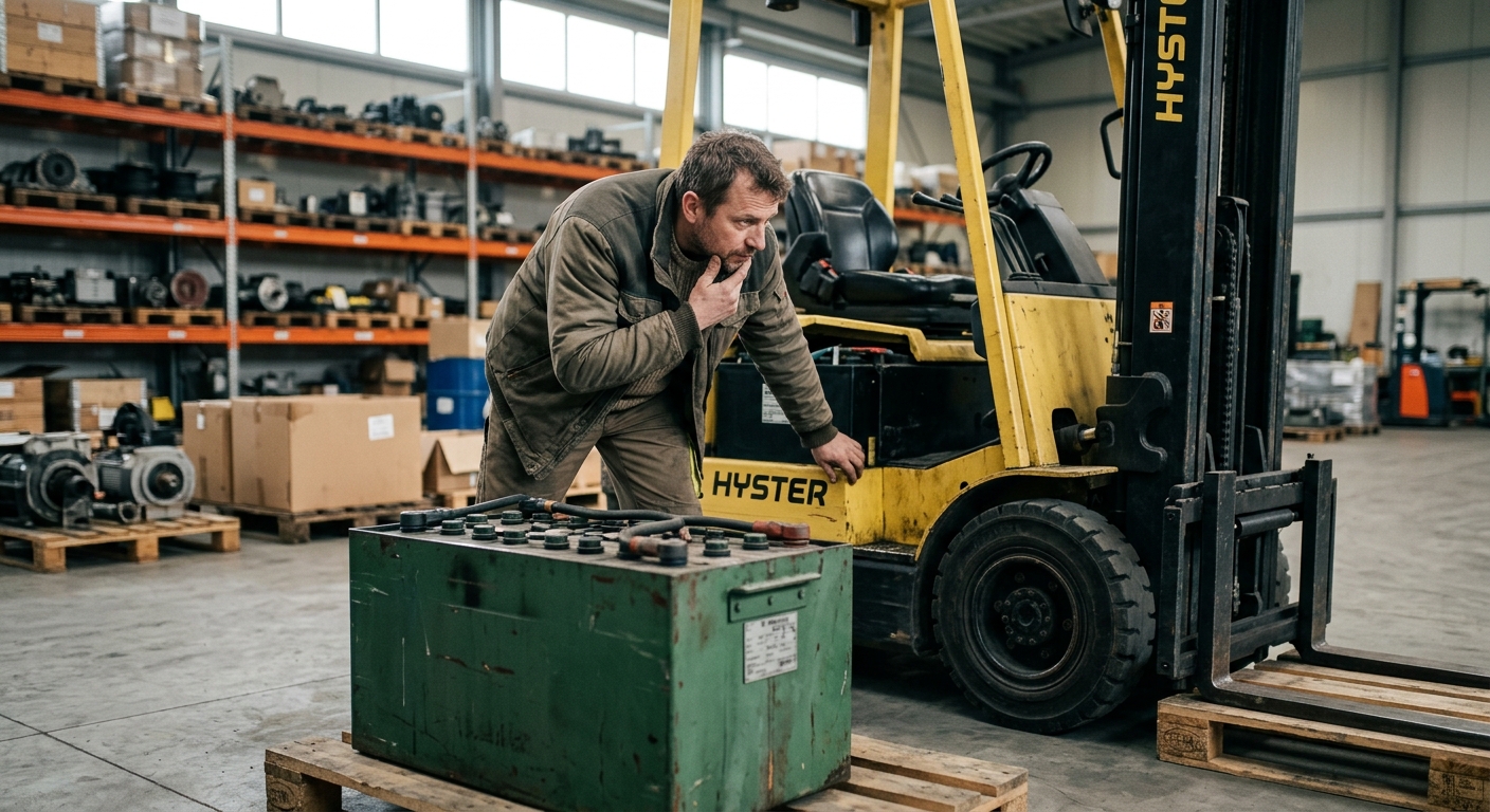 Тяговые батареи для Hyster: подойдет ли тяговый аккумулятор 48V 500Ah?