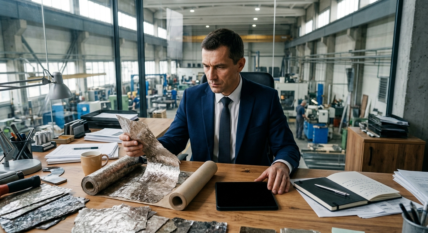 Покупка рулонного миканита: как считать реальную стоимость, а не цену за кг, специалист за работой, рабочая обстановка, деловая атмосфера