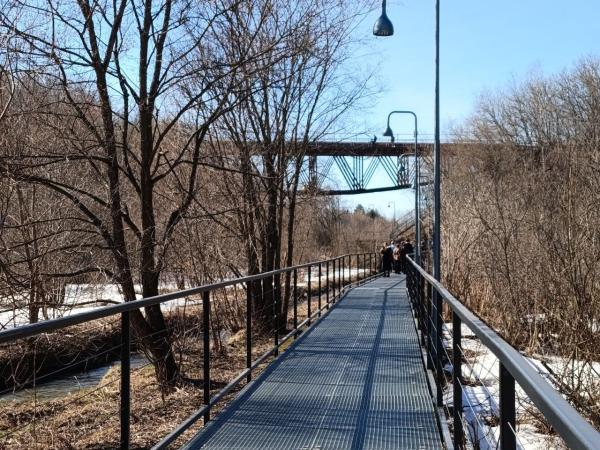 В Перми застройщик «Брусника» восстановит исторический трамвайный мост в Разгуляе