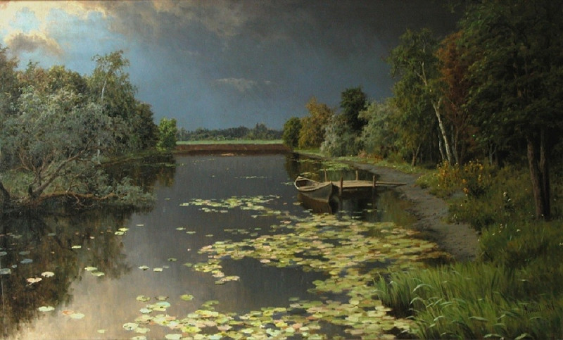 На пруду, 1906.jpg