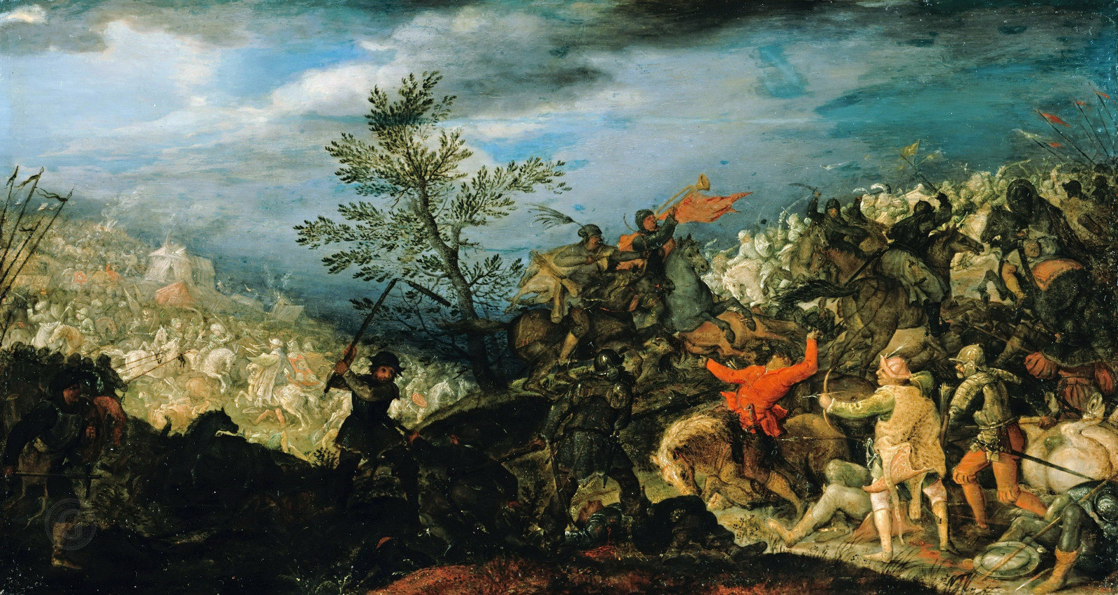 Саверей, Рулант (1576-1639) - Сражение с турками.jpg