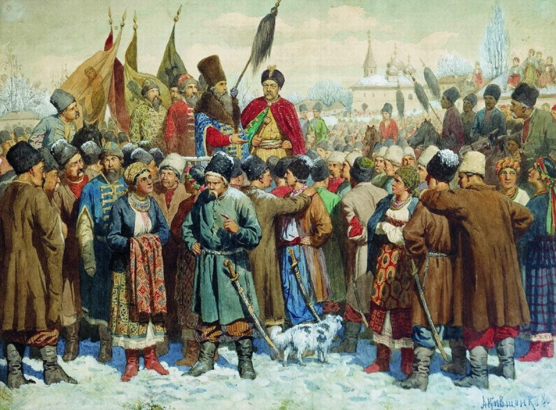 Переяславская рада. 1654 год. Воссоединение Украины.jpg