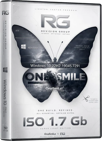 Windows 10 22H2 Super Lite 19045.7291 by OneSmiLe & RG