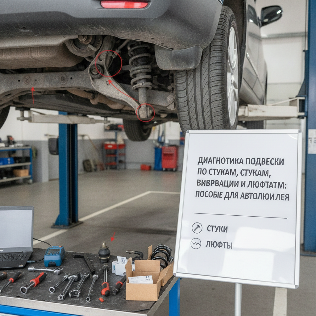 Диагностика подвески по стукам, вибрациям и люфтам - пособие для автолюбителя