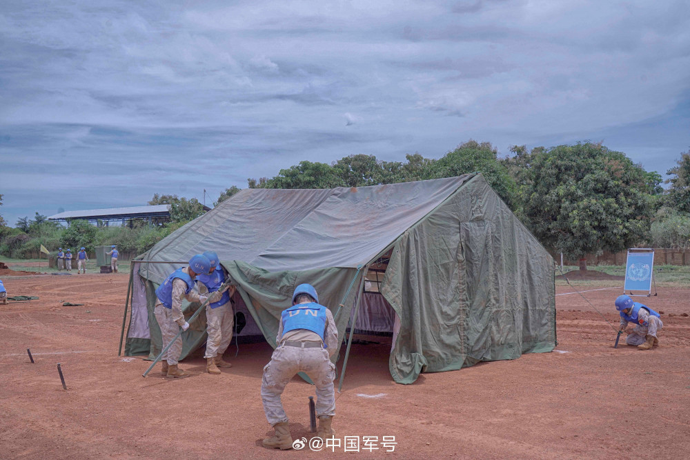 Инженерное подразделение китайских миротворцев в Южном Судане 