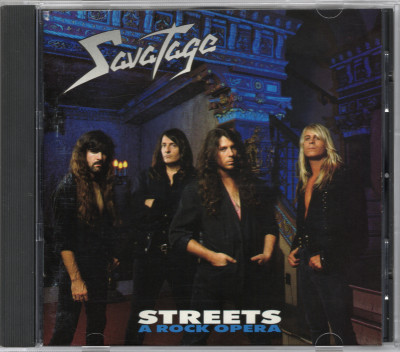 Savatage – Streets A Rock Opera (1991) [7 82320-2]
